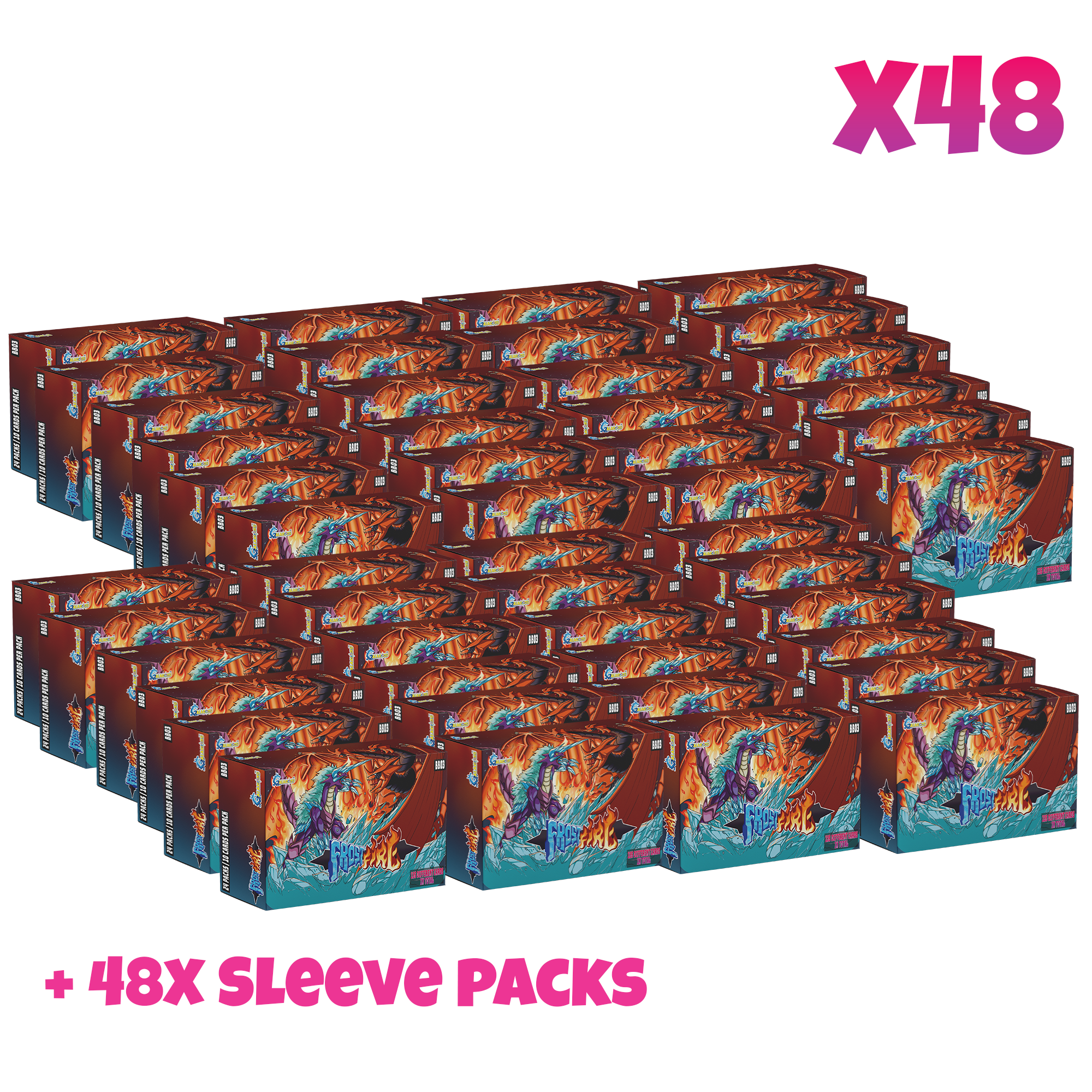 FrostFire Booster Box BB03 Retailer Bundle (x48)