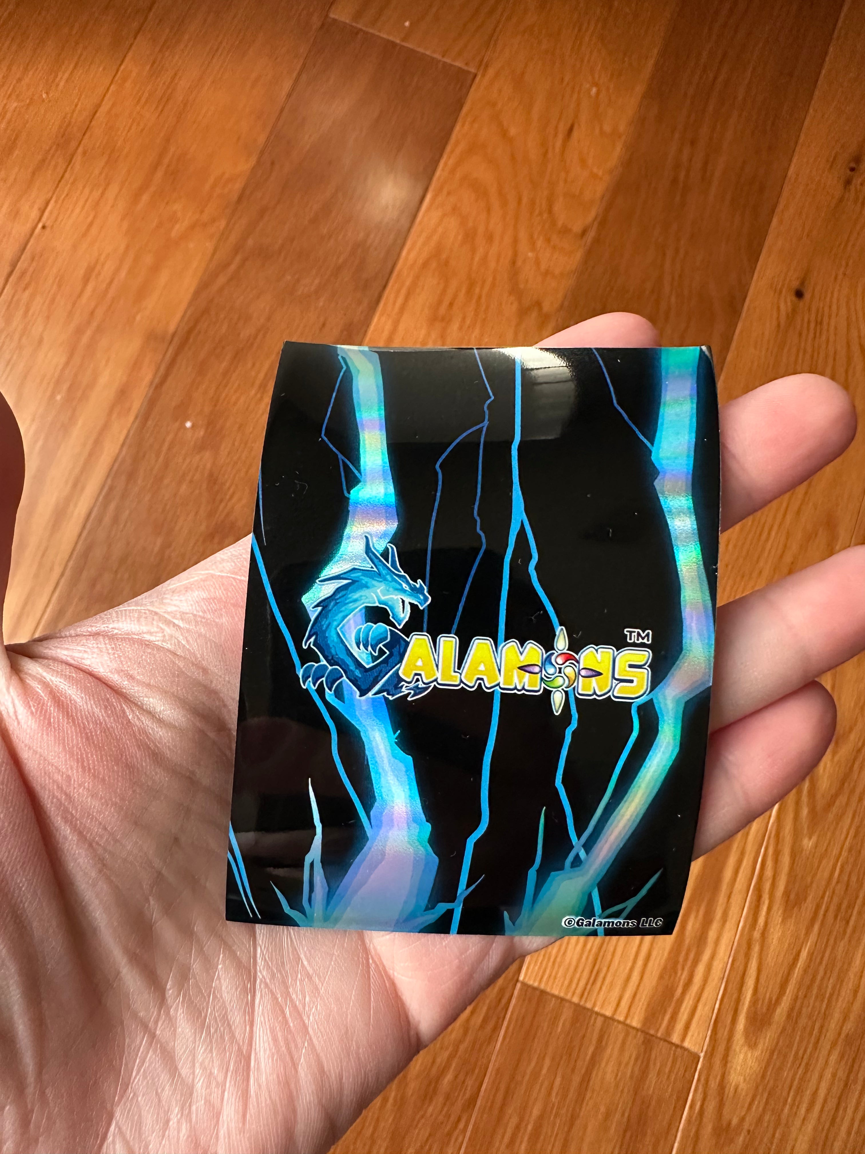Galamons Holographic Sleeves (55pc)