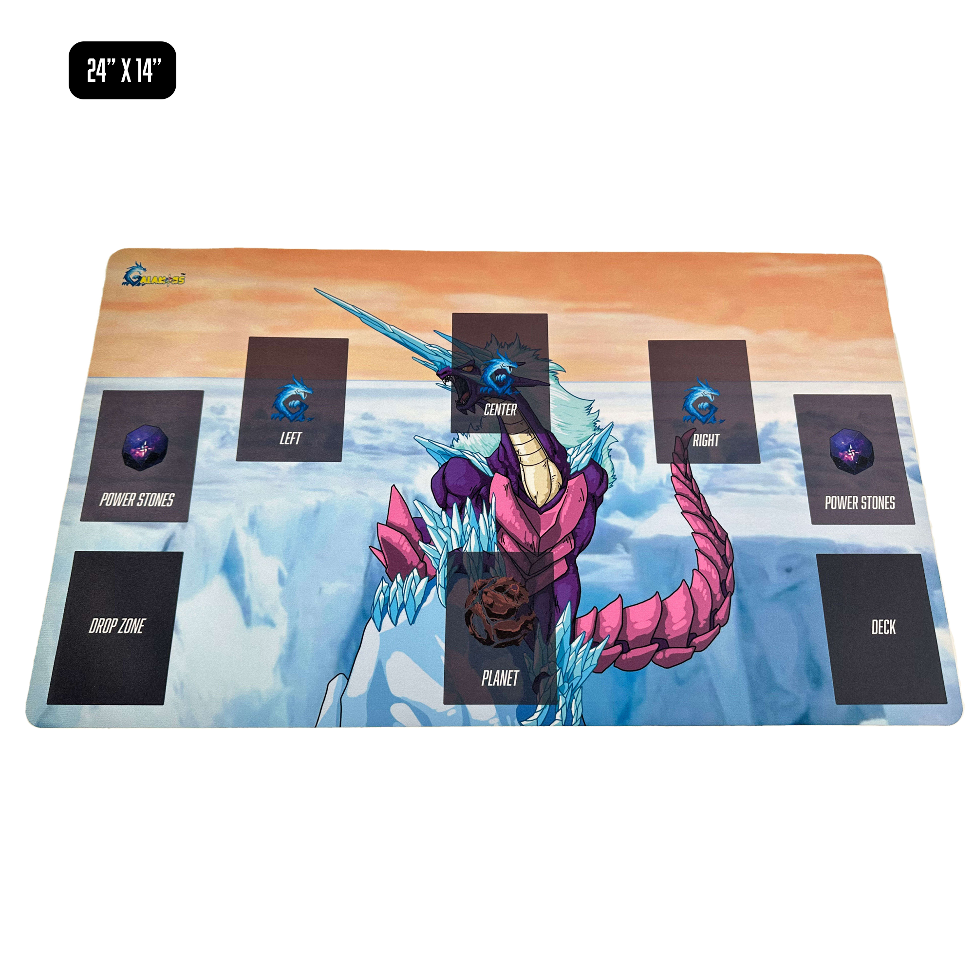 Playmat - Crimson Horn Art - Ice Planet